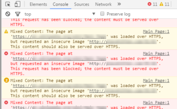 https-http-mixed-content-access-error-chrome-browser